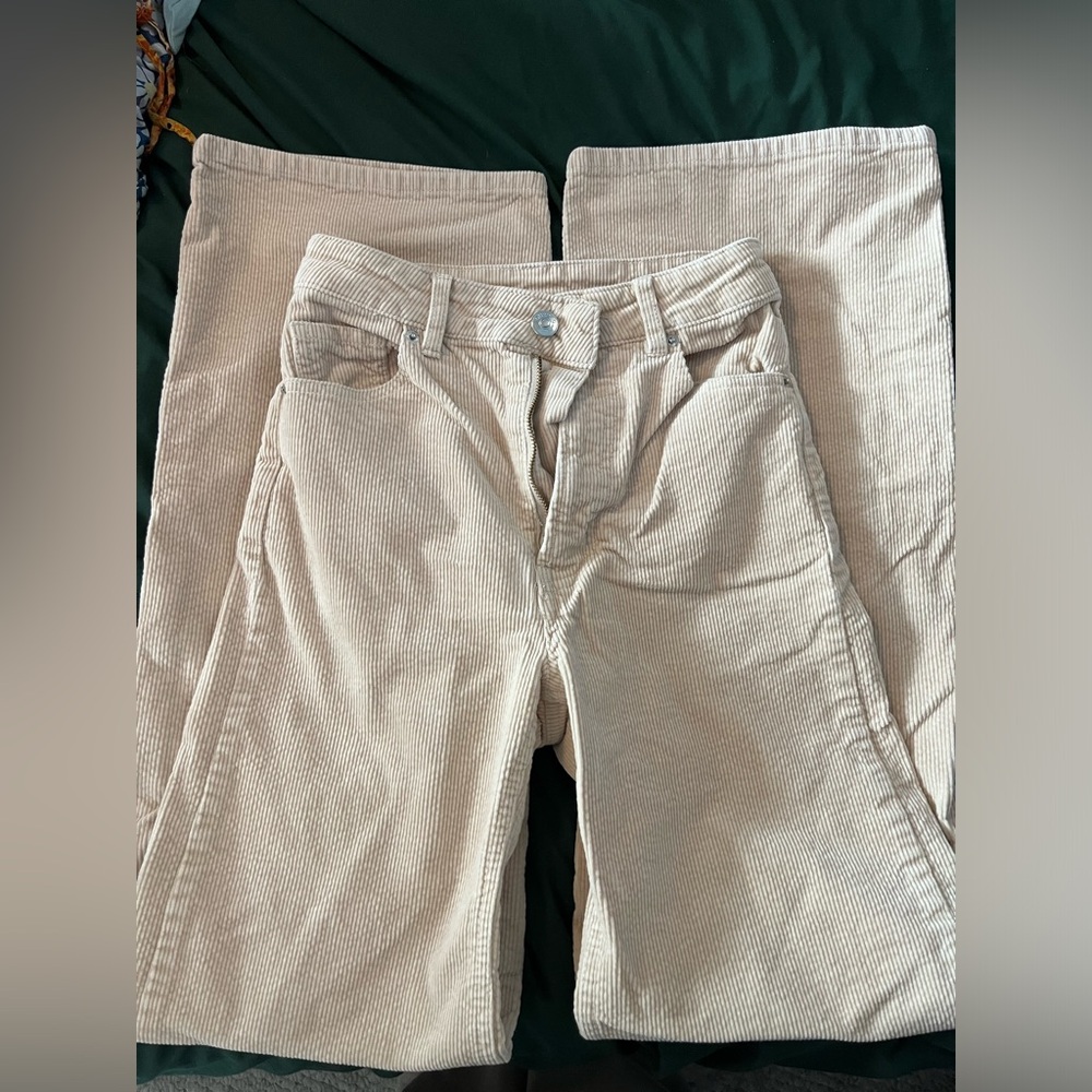 H&M corduroy jeans size 00